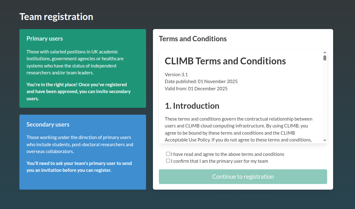 **Bryn registration form**