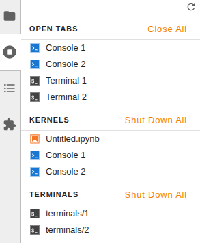 jupyterhub dashboard